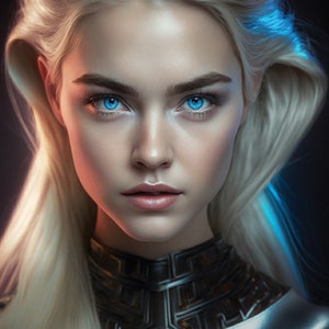 3 Midjourney prompts for realistic woman
