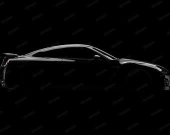 nissan gtr ready to print in VERY HIGH QUALITY