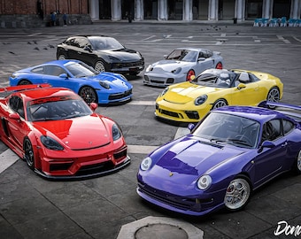 Porsche ready to print in VERY HIGH QUALITY