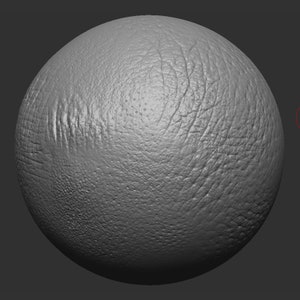 Skin alpha and brush for Zbrush