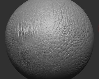 Skin alpha and brush for Zbrush