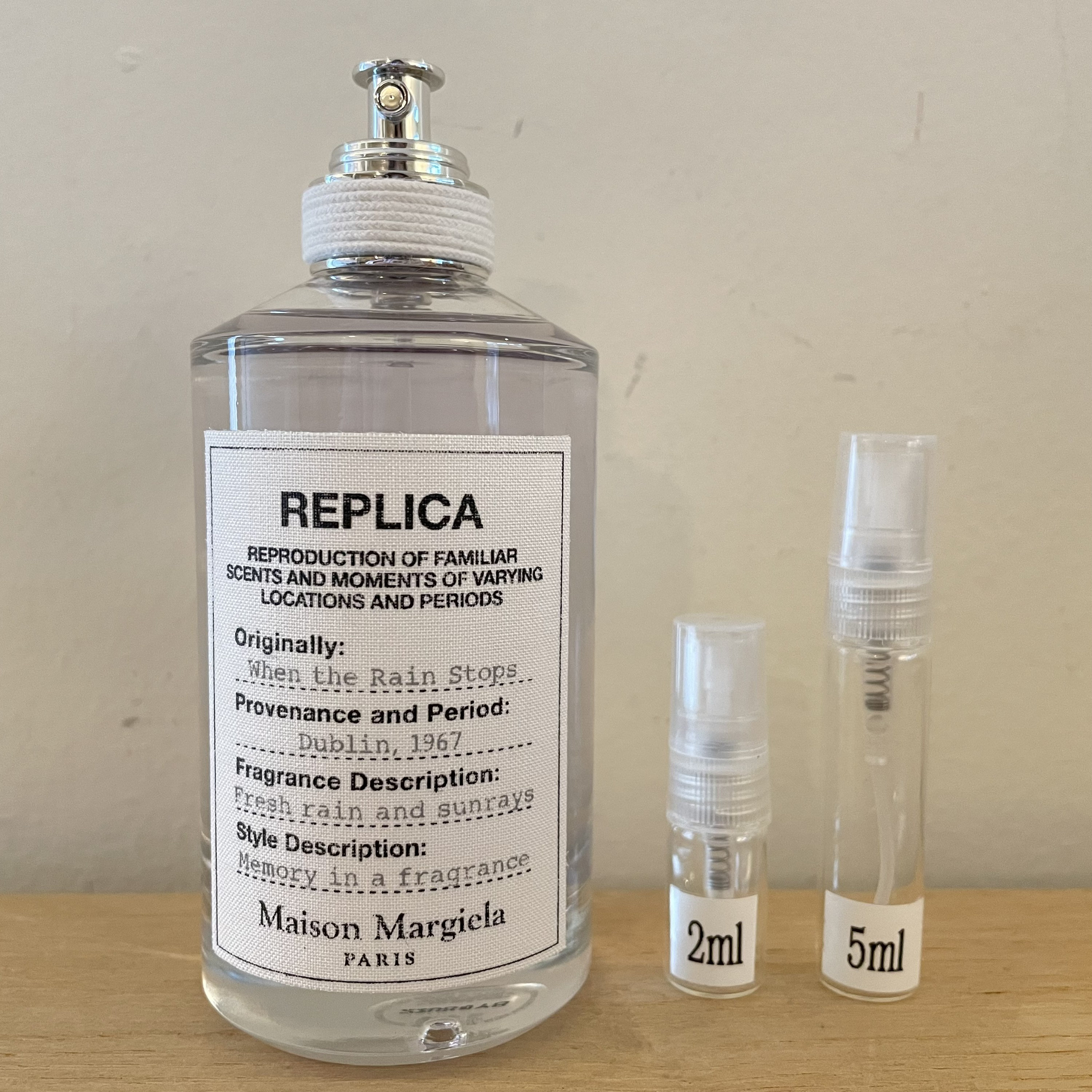 Maison Margiela Replica When the Rain Stops EDT 1 oz perfume ...