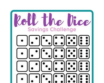 Roll of the Dice Savings Game