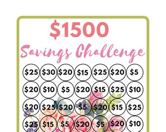 A6 1500 Dollar Savings Challenge