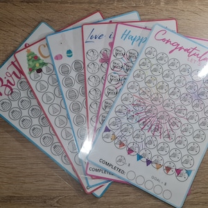 Paquete de carpetas A5 Celebrations Ultimate Savings Challenge