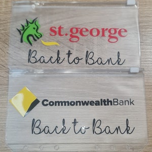 Customised Back to Bank Envelopes | Cash Stuffing | Envelope Savings System