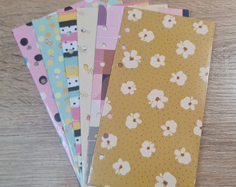 Patterned Envelopes | High Gloss & Hole Punched | Cash Envelope System | Budget Binder | Personal Planner