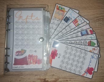 Christmas Savings Challenge Binder | Cash Stuffing | Savings Binder | Christmas Challenge