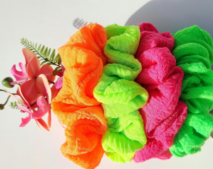 Featured listing image: The XL Fluo Summers | Scrunchie