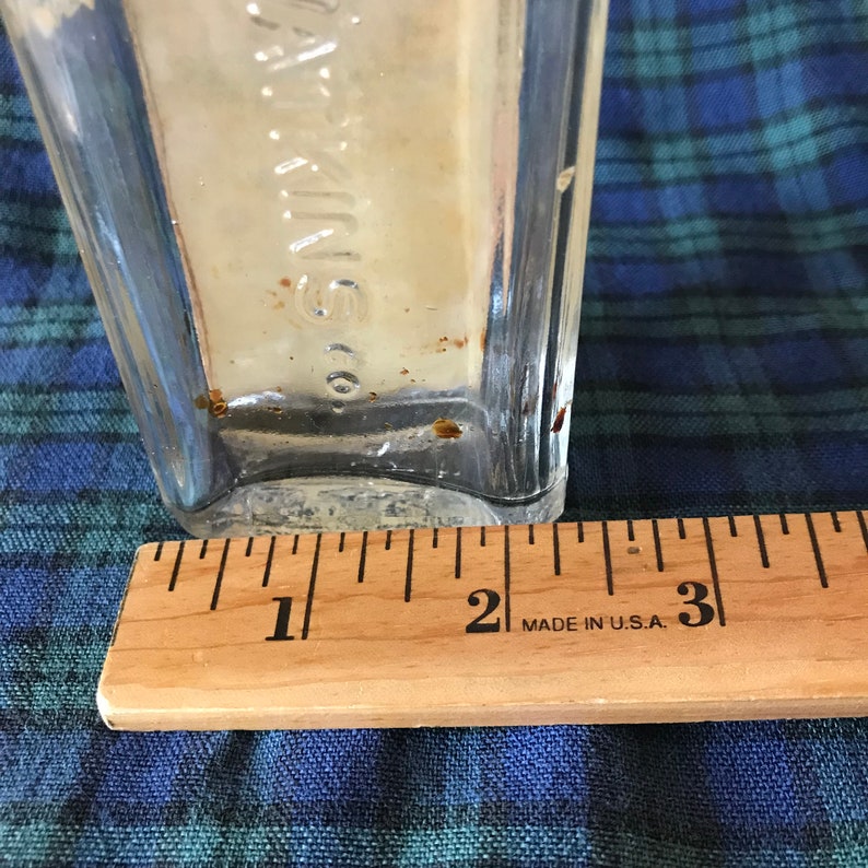 Vintage Watkins Lemon Extract Bottle Vintage JR Watkins Etsy