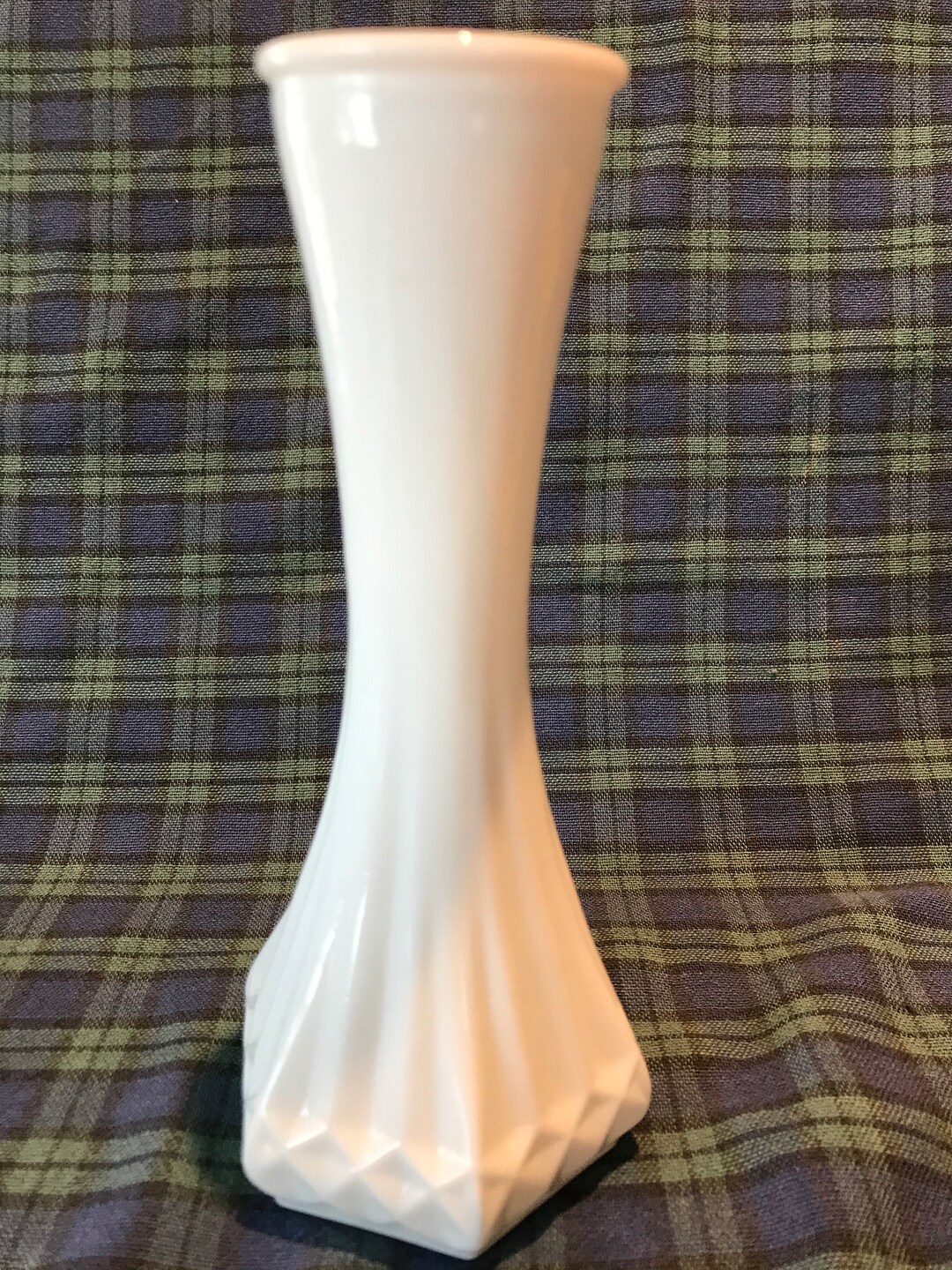 Vintage Hoosier Milk Glass Bud Vase 1960's 4063 C Etsy