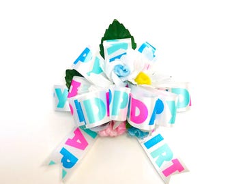 Birthday Corsage Happy Birthday Party Sugar Cubes Candy Corsage Sweet ...