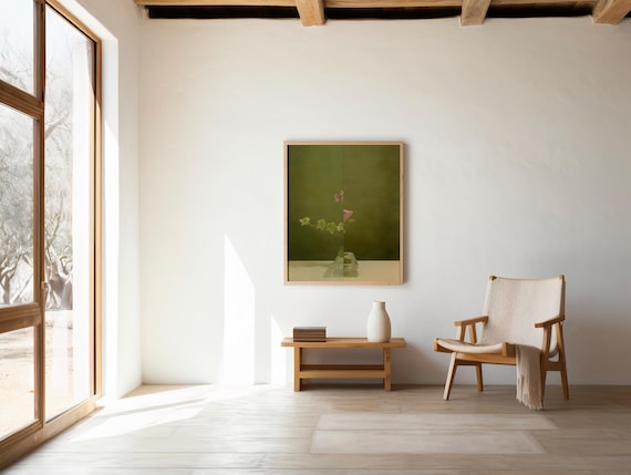 Digital Download | Modern Minimalist Floral Wall Art