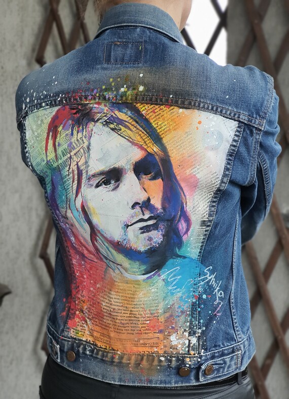 Hand Embroidered Denim Jacket Kurt 