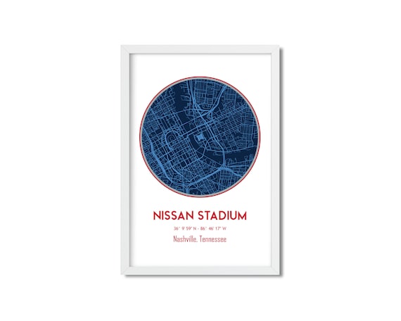 Nissan Stadium Seating Guide  Tennessee Titans 
