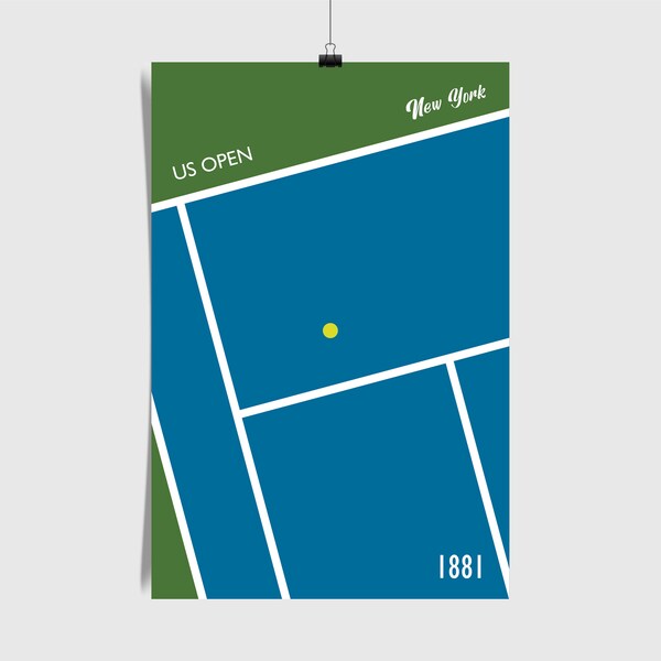 Us Open Tennis Etsy