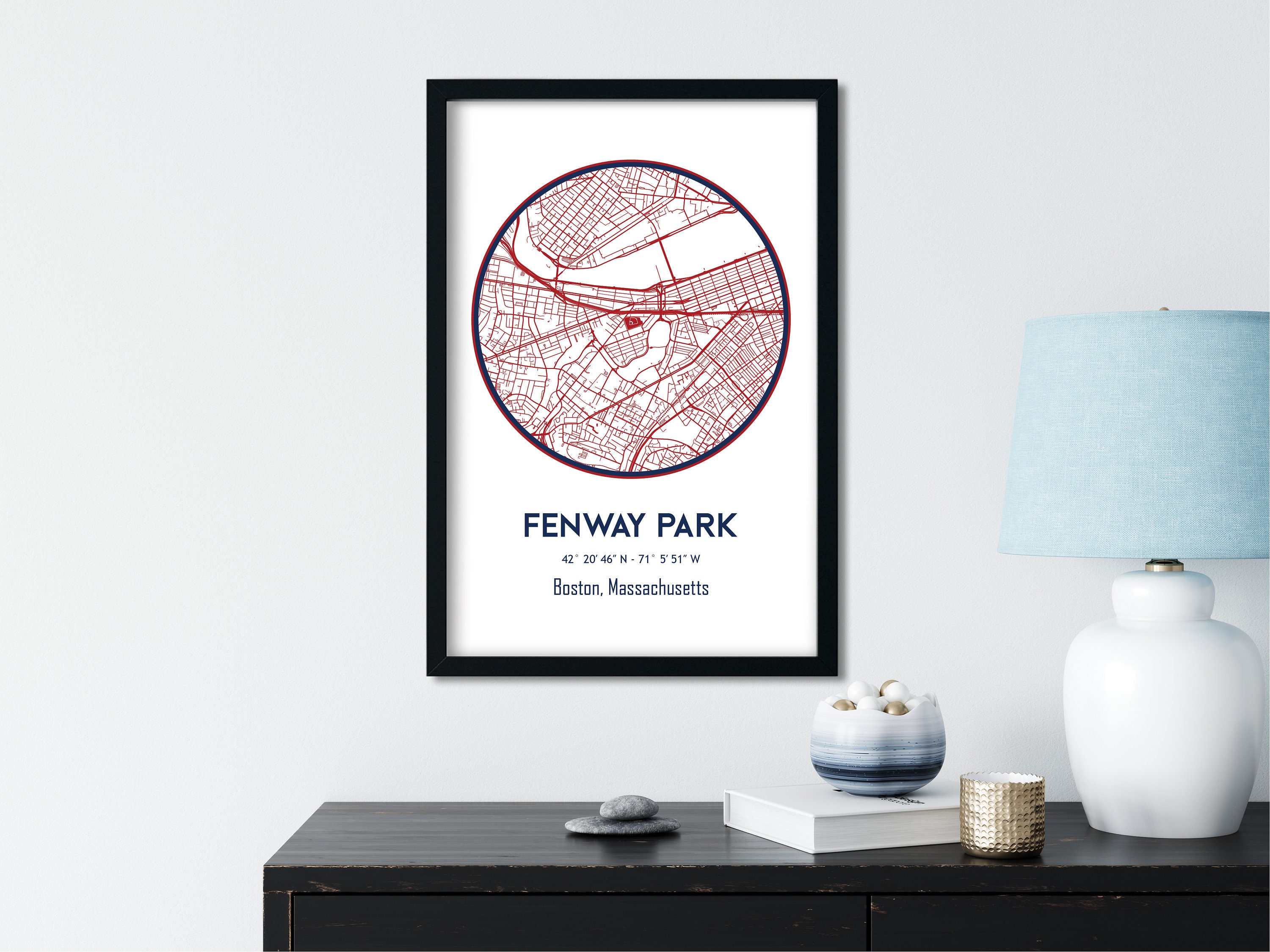 Fenway Park Location Map - 72hkpvz