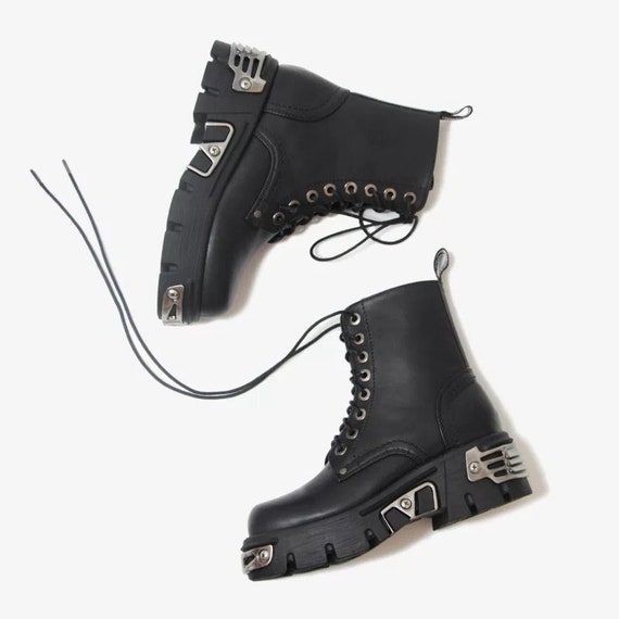 Chunky punk boots sale