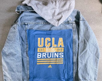 Vintage 1990s UCLA Apex One Puffer Jacket L - Etsy