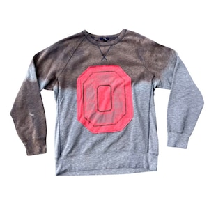 Ohio State Dip Dye Crewneck Sweatshirt | Unisex Ohio State Sweatshirt | Ohio State Apparel | OSU Buckeyes | Ohio State Fan