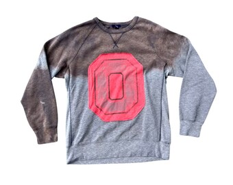 Ohio State Dip Dye Crewneck Sweatshirt | Unisex Ohio State Sweatshirt | Ohio State Apparel | OSU Buckeyes | Ohio State Fan