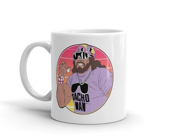 Macho Man Randy Savage Cream Of The Crop Coffee Mug Macho Man Randy Savage Cream Of The Crop Coffee Mug
