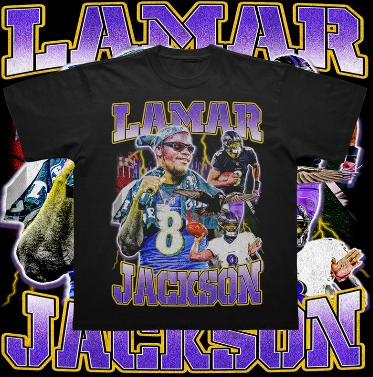 big truss lamar jackson shirt