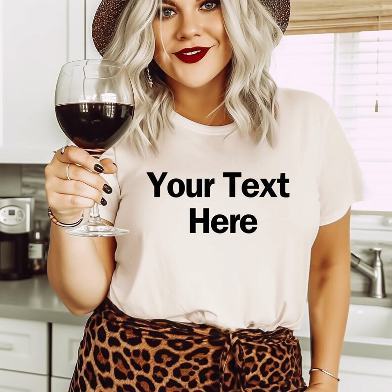 Custom Embroidered Tshirt for Everyone,personalize Yours,create Your