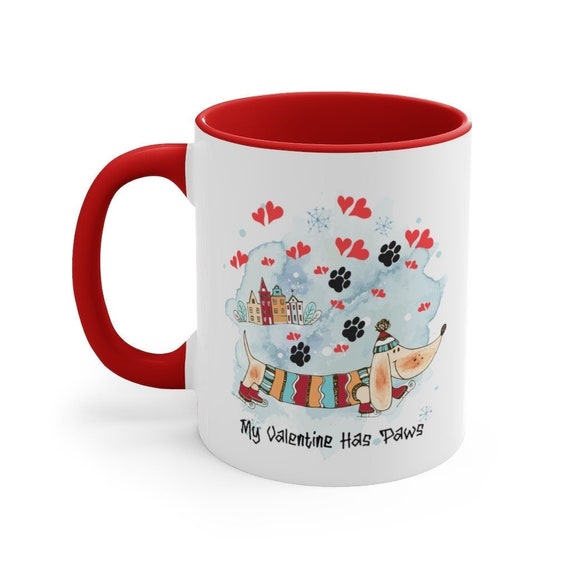 My Dachshund Is My Valentine Mug My Dachshund Is My Valentine Mug
