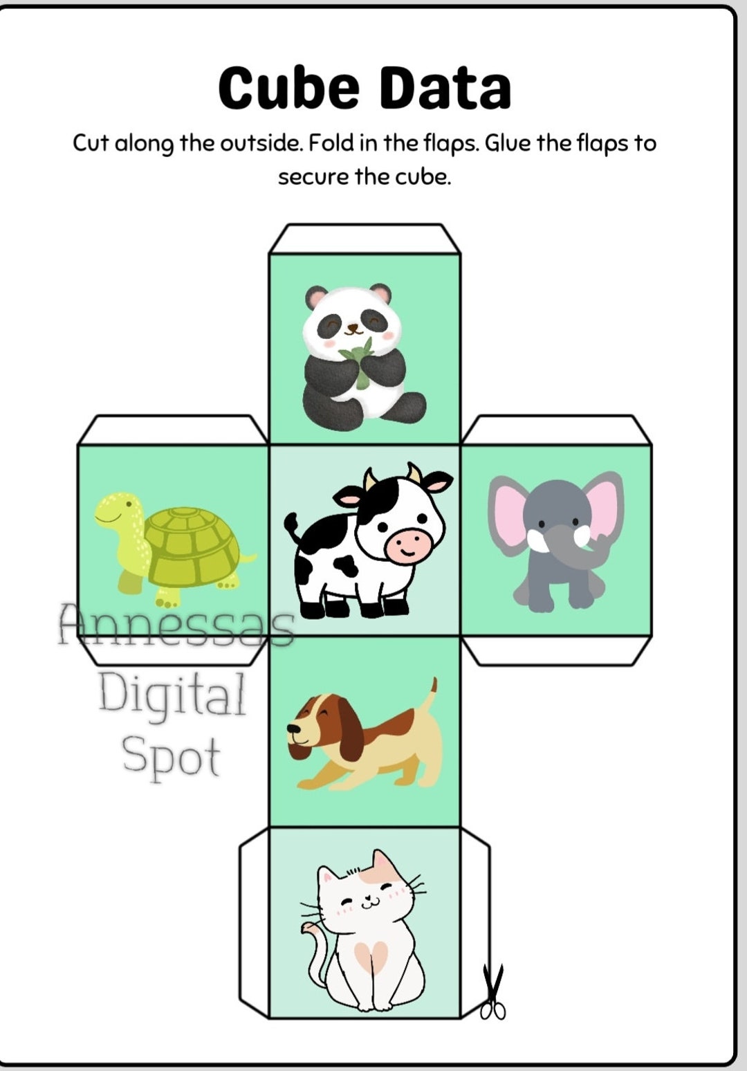 Make Your Own Cube Game Etsy