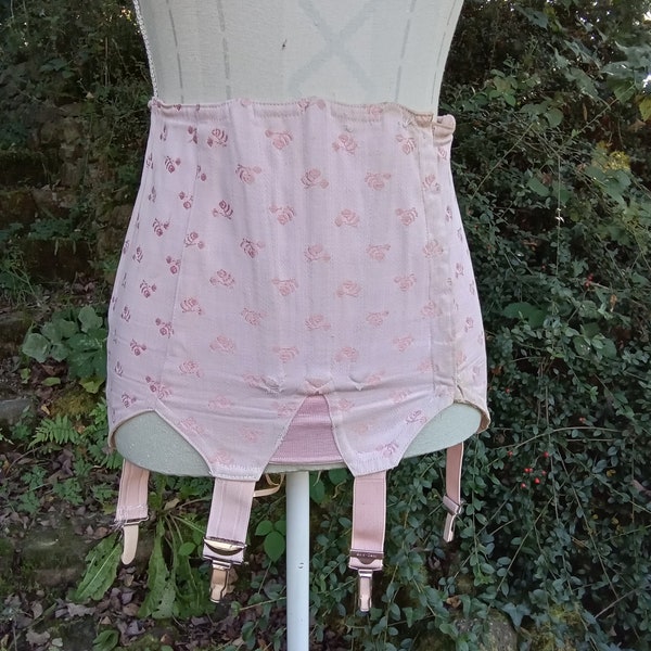 Pretty French vintage 1950s corset