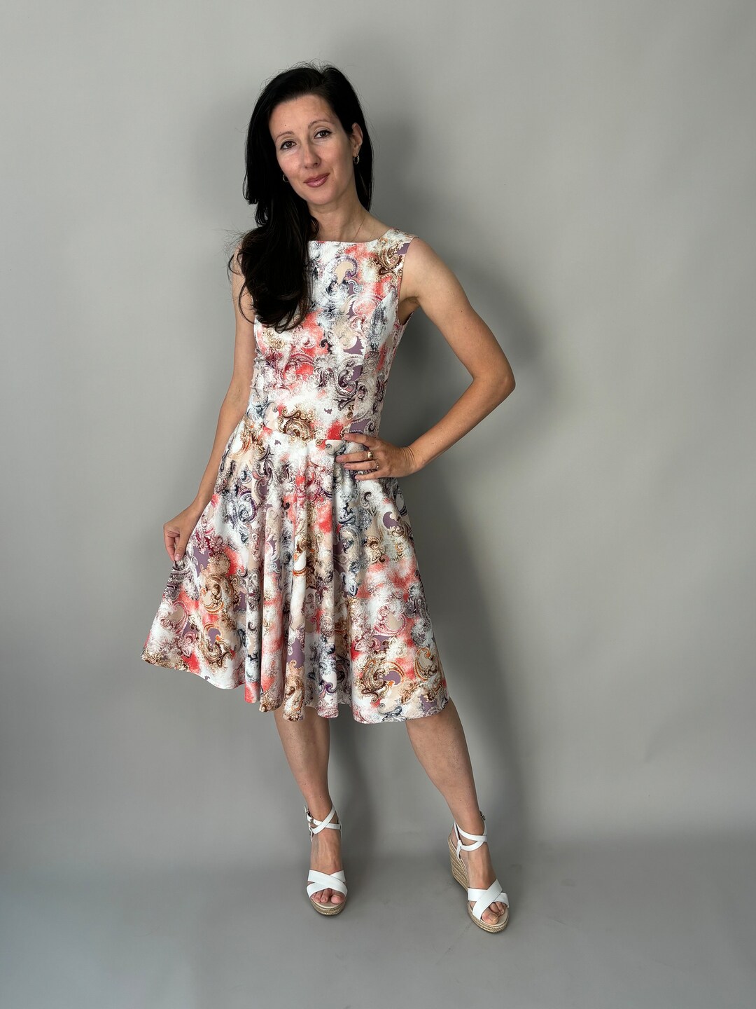 chinese dress ladies Sleeveless Rib Dress Black - Women's Dresses main image 0