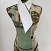 Adjustable Sculptural Collar – White main image 1