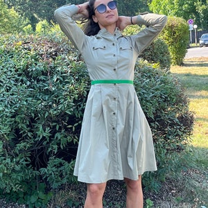 Dress shirt, Summer Dress, Color Dress, Vintage Dress,  Short Sleeve Dress, Casual Dress, Fashion Brand, Quality Clothing, Women&#39;s Fashion,