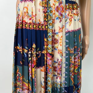 Pleated Skirt/ Colorful Pleated Skirt/ Summer Pleated Skirt/ Pleated Chiffon Skirt/ Colorful Skirt/ Fashion Brand