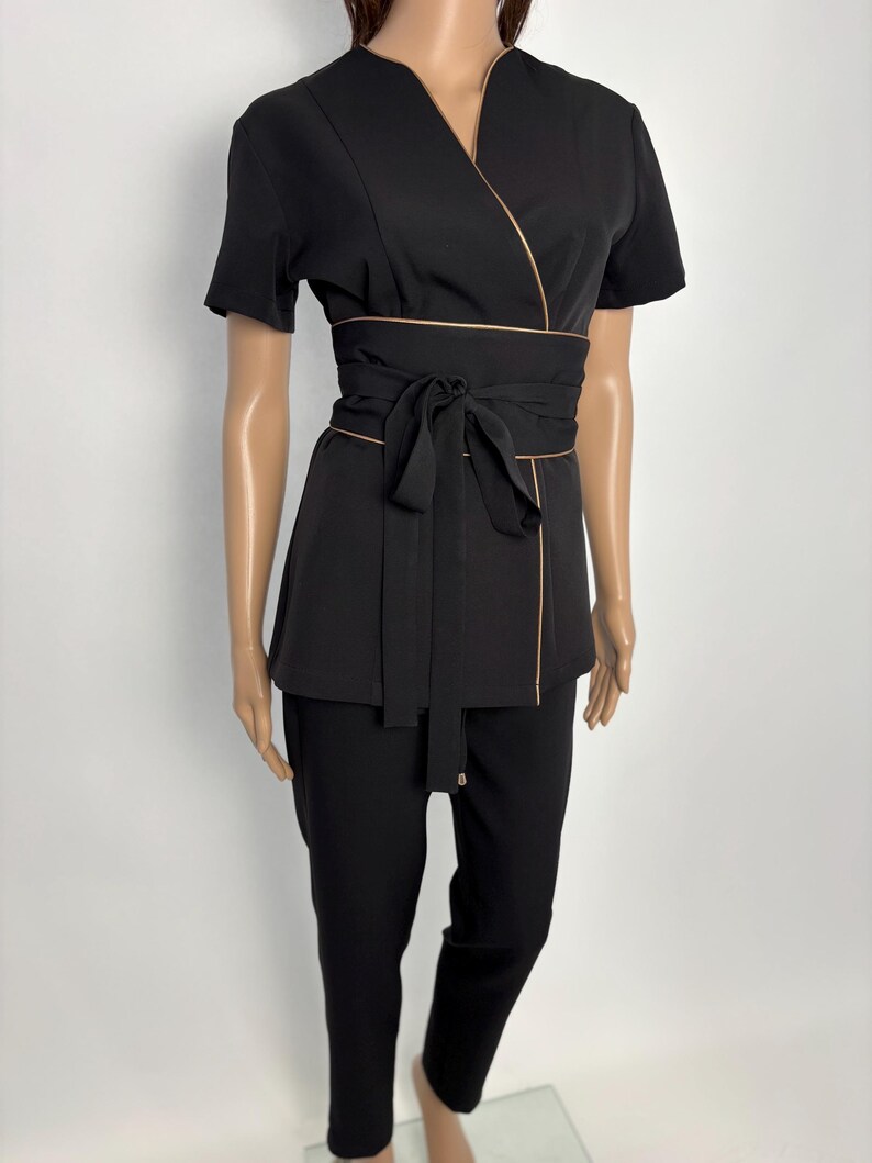Luxury Two-piece Set for Spa Therapists, Massage Therapists ...