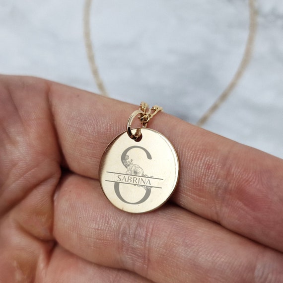 Initial A Necklace Adjustable 41-46cm/16-18' in 18k Gold Vermeil on  Sterling Silver | Jewellery by Monica Vinader