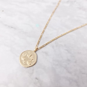 Astrology Zodiac Star Sign Charm Necklace |  Scorpio Pisces Sagittarius Aquarius Capricorn Cancer Taurus Gemini Leo Libra Aries Virgo