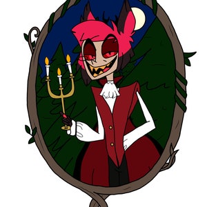 Hazbin Hotel Halloween Acryl Pins