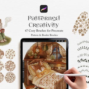 Procreate用パターンブラシ｜パターン化された創造性
