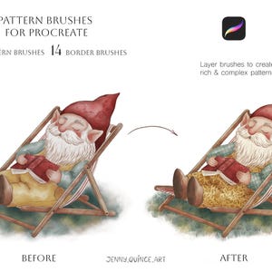 Pinceles de patrones para Procreate/Creatividad con patrones imagen 5