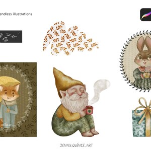 Pinceles de patrones para Procreate/Creatividad con patrones imagen 3