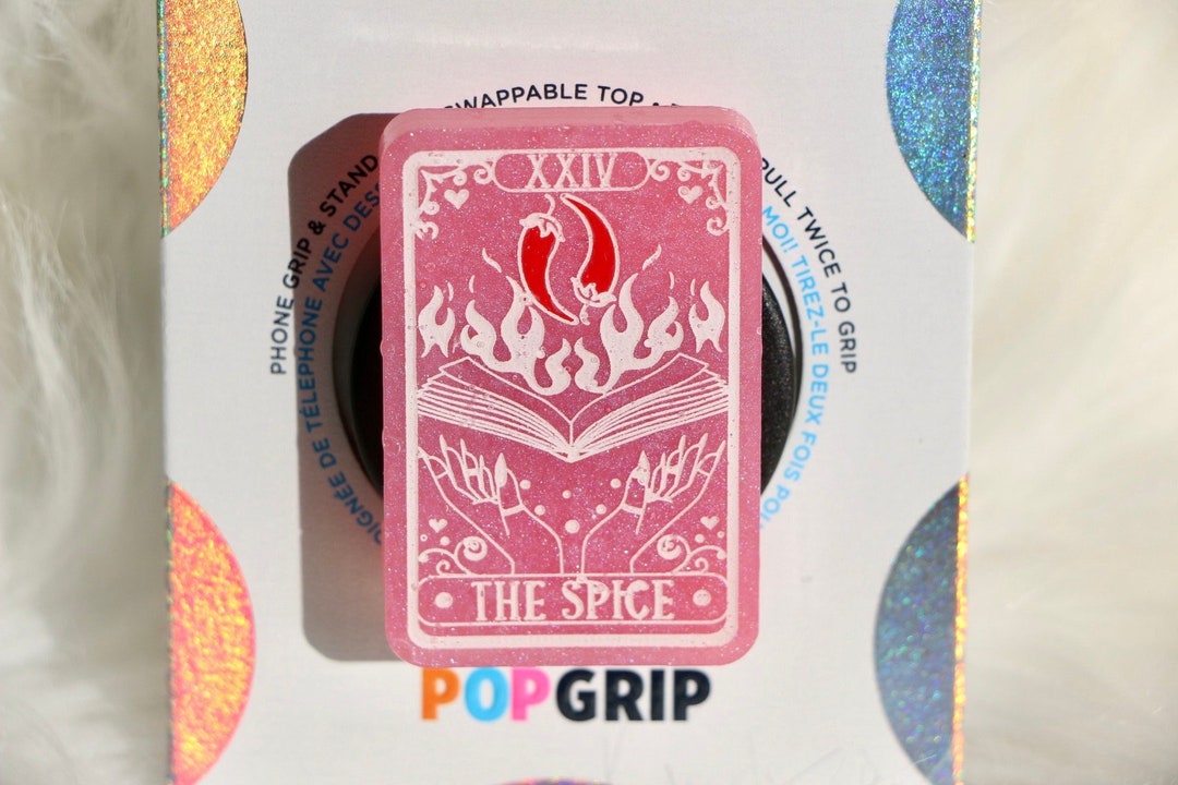 The Spice Romance Tarot Card Resin Pink Pearlescent Kindle Grip Tarot