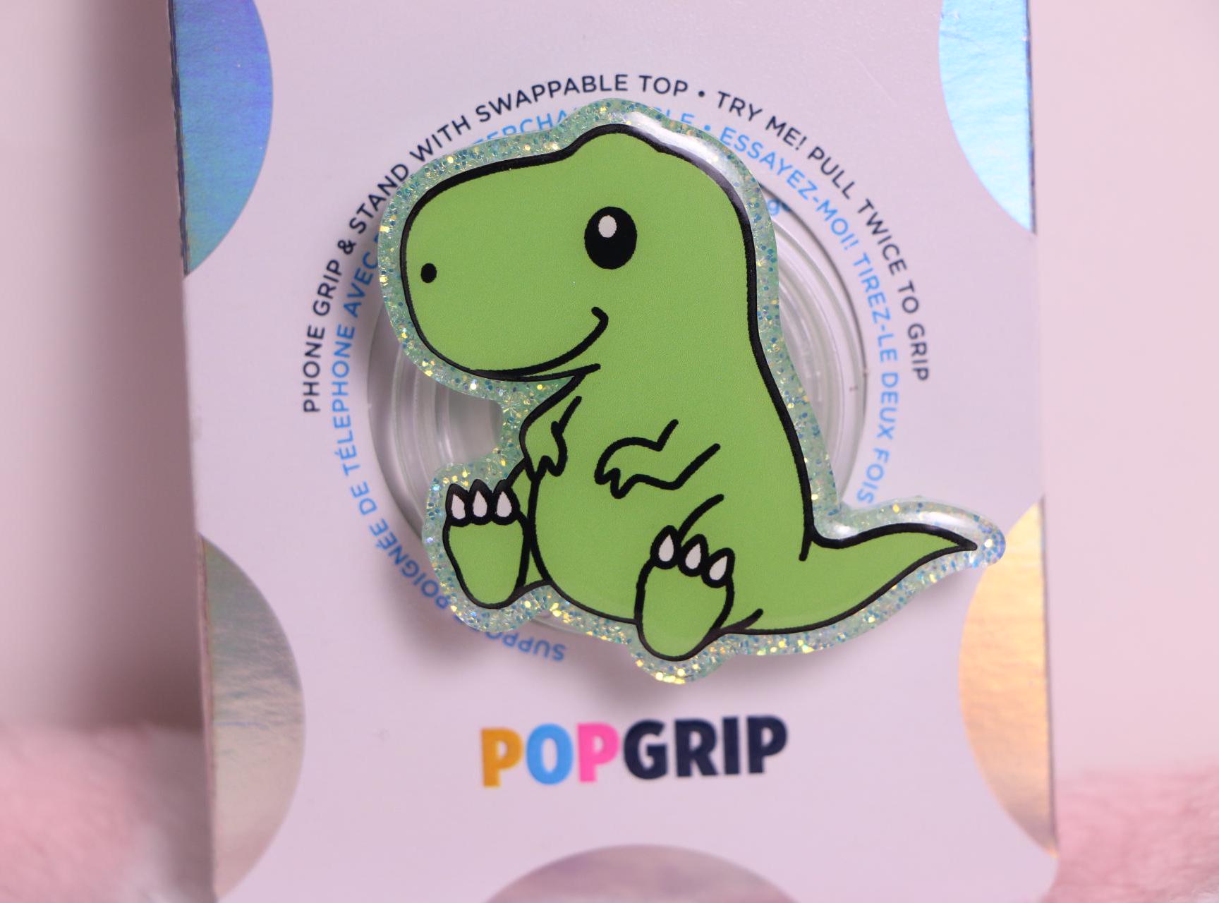 Kawaii Popsocket Dinosaur Baby Dinosaur Pop Socket Clear Popsocket