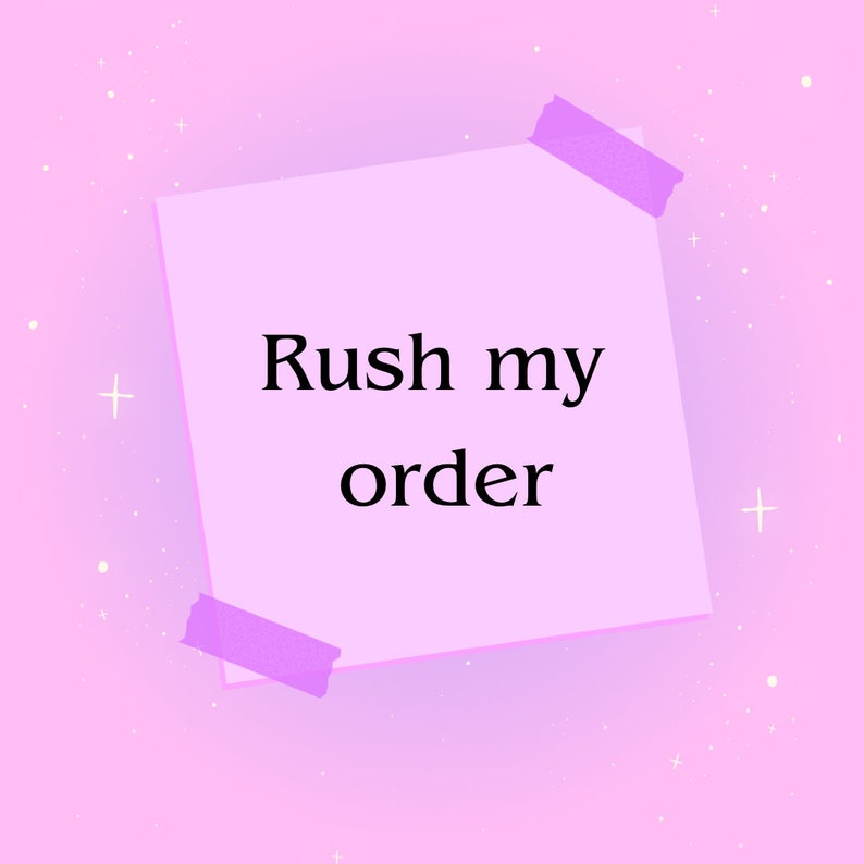 Rush my order image 1