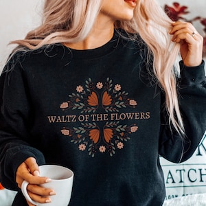 Waltz of the Flowers Ballet Sweatshirt Ballet Dance Sweatshirt Wild Flower Botanical Ballerina Sweater Ballet Teacher Gift Nutcracker Season