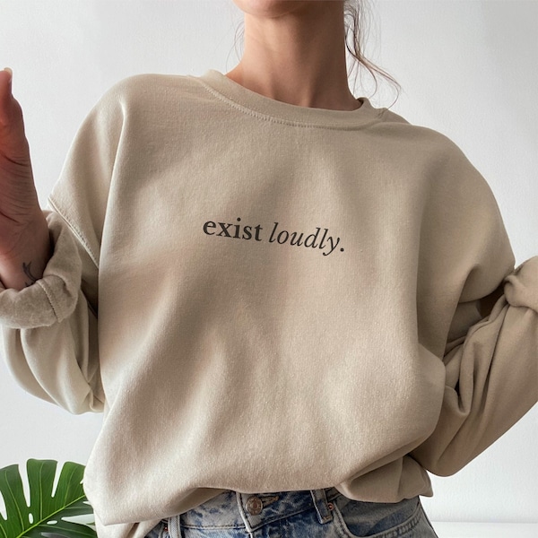 Feminist Sweatshirt, Exist Loudly, Fundamental Rights, Women Empowerment Tee, Smash The Patriarchy, RBG Shirt, Equality Feminism Shirt