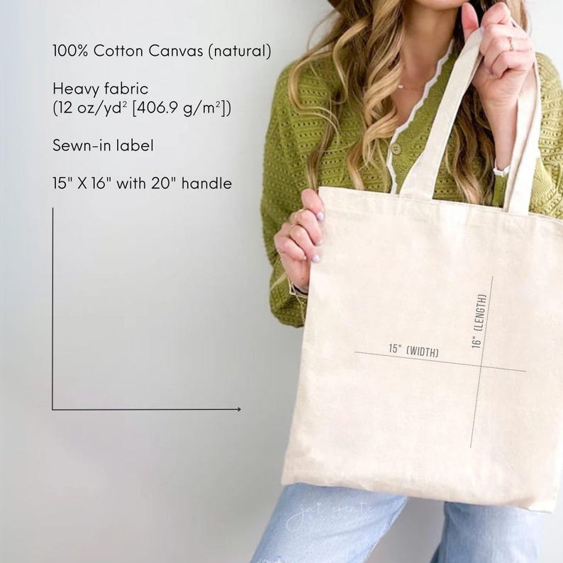 Thrift Haul Floral Canvas Tote Bag Aesthetic Thrifting Bag Thrifting Gift Librarian Gifts Library Bag Aesthetic Totebag Aesthetic Tote Bag immagine 4