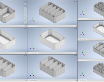 Modèles 3D VersaStack Dividers