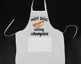 Hot Dog Apron | Etsy